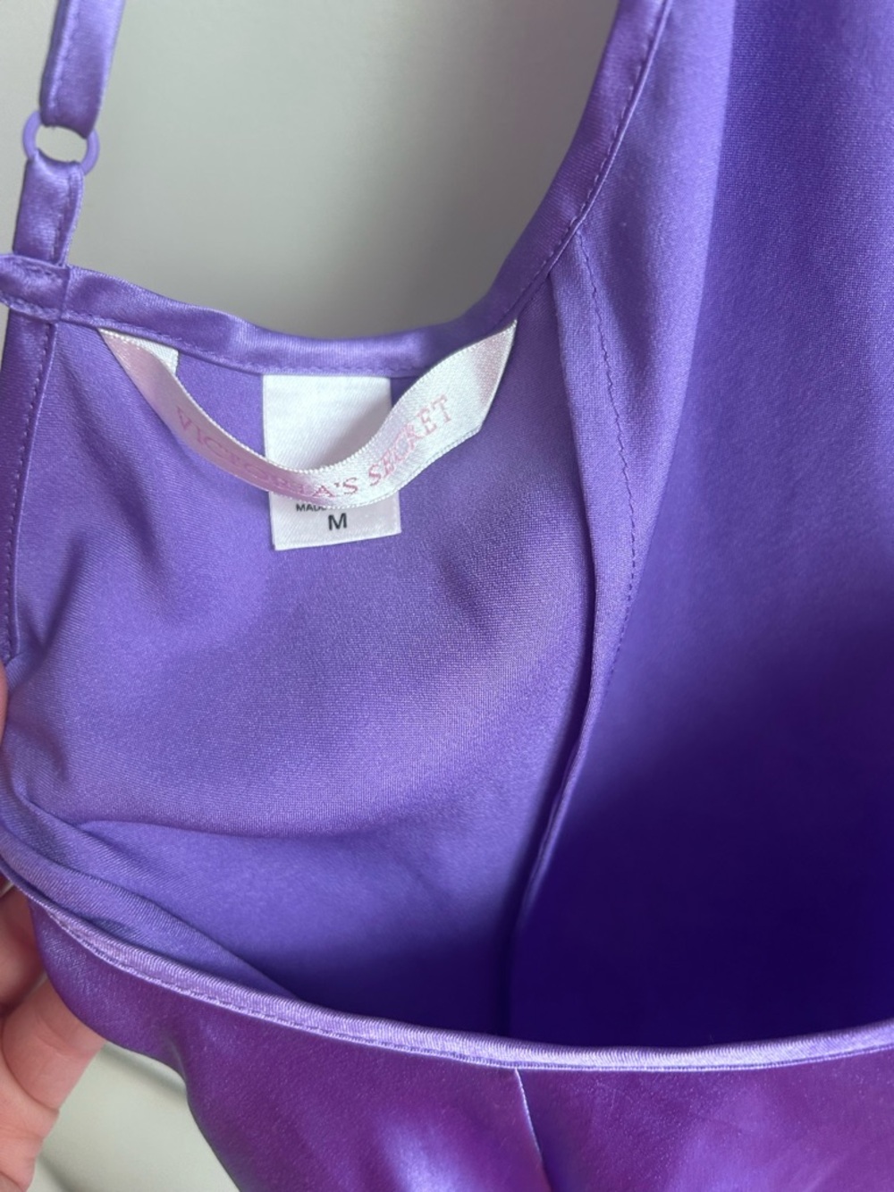 Y2K Victoria’s Secret Angel Violet Silky Slip Dress - Picture 2 of 4